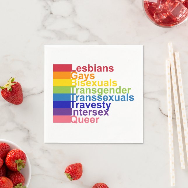 LGBTTTIQ NAPKIN (Insitu)