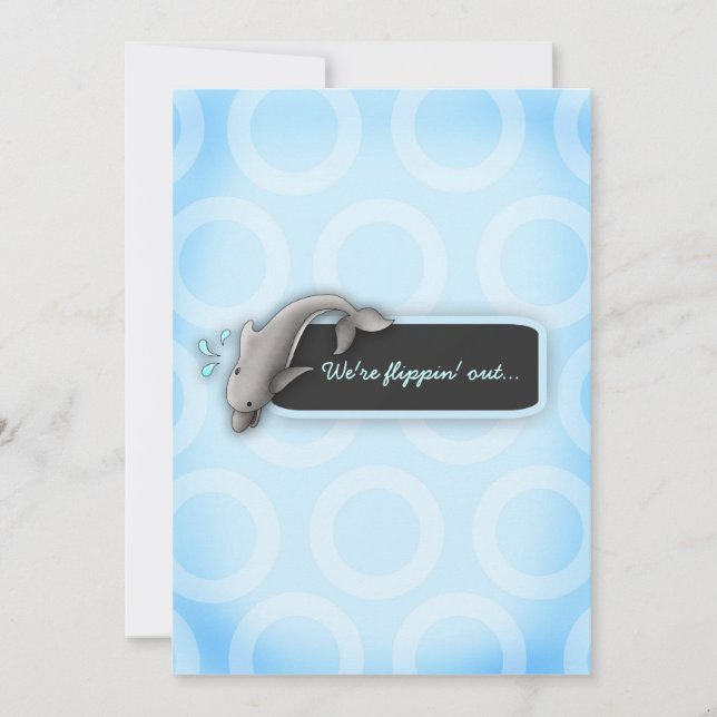 LGC | Flippin' Out Boy Baby Shower Invitation (Front)