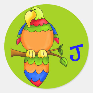 LGC   Tropical Parrot-dise Sticker