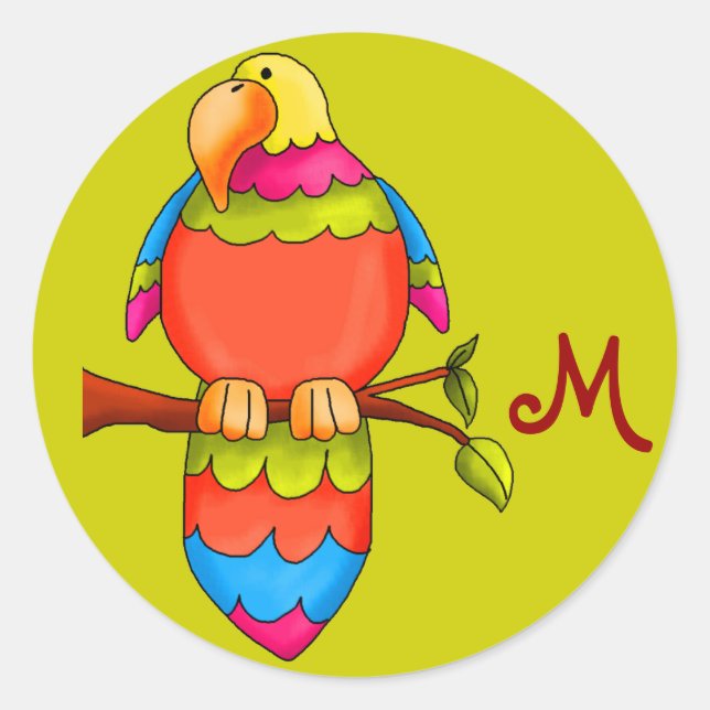 LGC  Tropical Parrot-dise Sticker (Front)