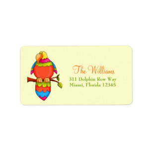 LGC  Tropical Parrot Label