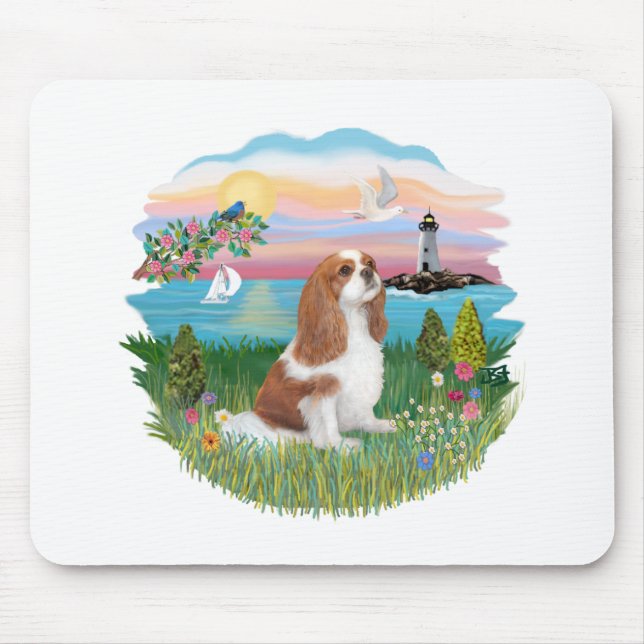 Lghthouse - Cavalier (BL-F) Mouse Mat (Front)