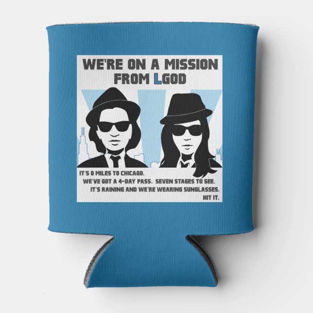 LGOD 2018 Mission Can Cooler (Front)