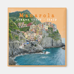 LGR0012 MANAROLA - Cinque Terre - Italy - Fridge Magnet