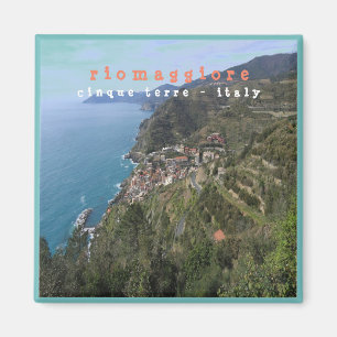 LGR008 RIOMAGGIORE - Cinque Terre - Italy - Fridge Magnet