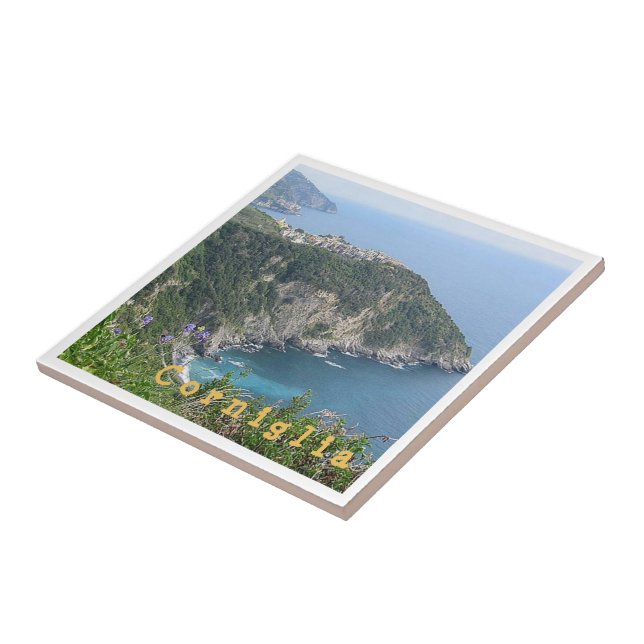 LGR023 CORNIGLIA - Cinque Terre - Italy - Tile (Side)