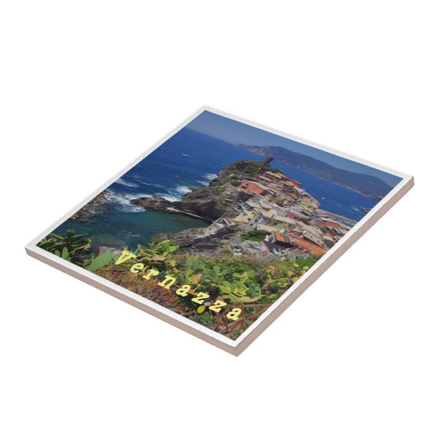 LGR024 VERNAZZA - Cinque Terre - Italy - Tile (Side)