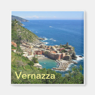LGR031 VERNAZZA - Cinque Terre - Italy - Fridge Magnet