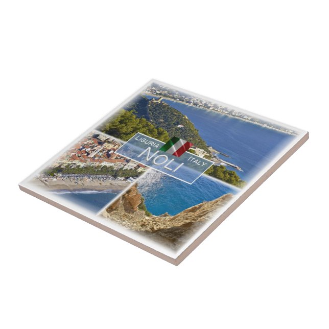 LGR049 NOLI, Mosaic, Liguria, Italy, Tile (Side)