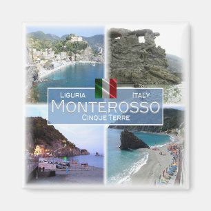 LGR059 MONTEROSSO - Mosaic - Italy - Fridge Magnet