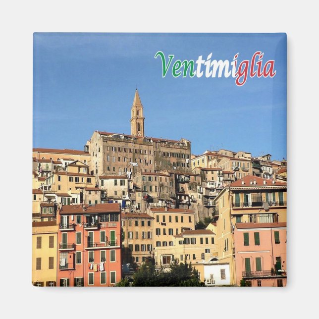 LGR073 VENTIMIGLIA - Liguria - Italy - Fridge Magnet (Front)