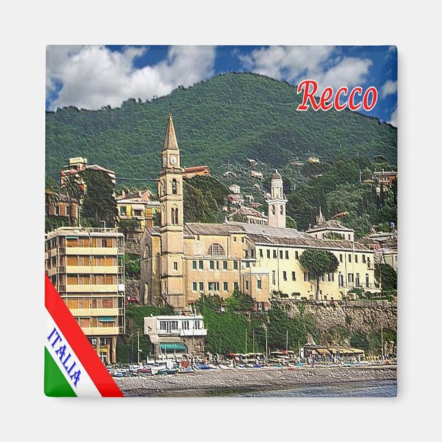LGR111 RECCO, Liguria, Italy, Fridge Magnet (Front)