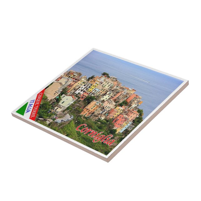 LGR136 CORNIGLIA Cinque Terre, Italy, Tile (Side)