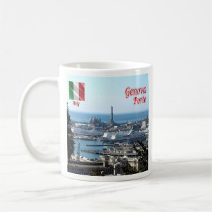 LGR150 GENOA PORT, Liguria, Italy, Coffee Mug