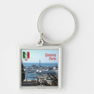 LGR150 GENOA PORT, Liguria, Italy, Key Ring