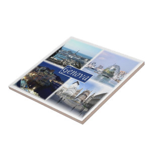 LGR164 GENOVA, Mosaic, Liguria, Italy, Tile