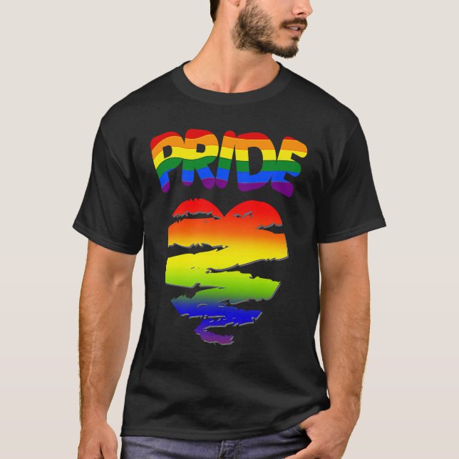 LGTB Pride Flag  17 T-Shirt (Front)