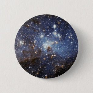 LH 95 Star forming region NASA 6 Cm Round Badge