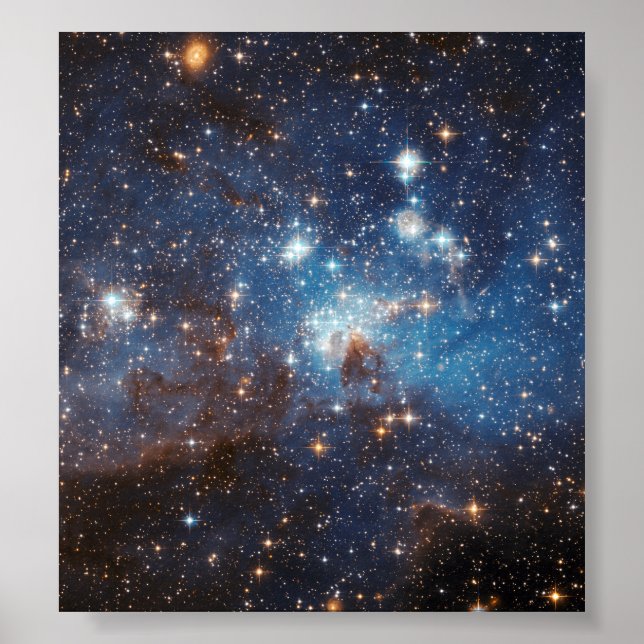 LH 95 stellar nursery space photography Poster (Front)