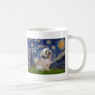 Lhasa Apso 10 - Starry Night Coffee Mug