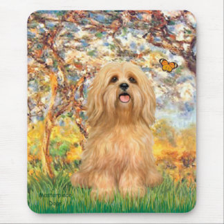 Lhasa Apso 9 - Spring Mouse Mat