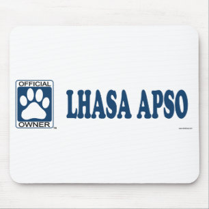 Lhasa Apso Blue Mouse Mat