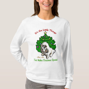 Lhasa Apso Christmas Gifts T-Shirt