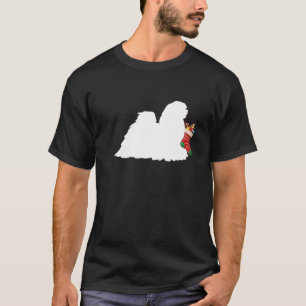 Lhasa Apso Christmas Stocking Stuffer Dog T-Shirt