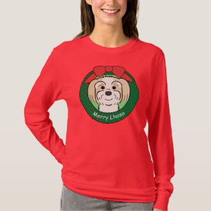 Lhasa Apso Christmas T-Shirt