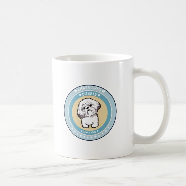 Lhasa Apso Coffee Mug (Right)
