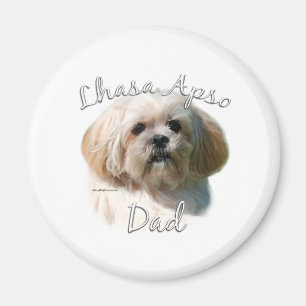 Lhasa Apso Dad 2 Magnet