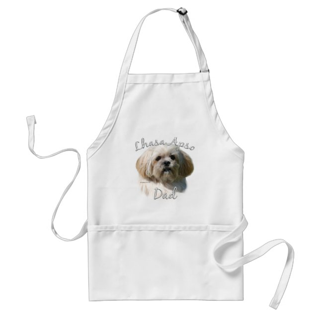 Lhasa Apso Dad 2 Standard Apron (Front)