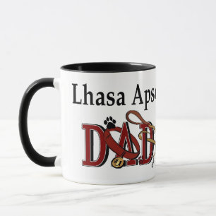 Lhasa Apso Dad Gifts Mug