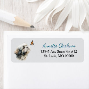 Lhasa Apso Dog Butterfly Wonder