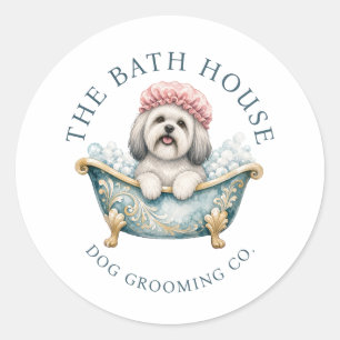 Lhasa Apso Dog Grooming Sticker Sheets