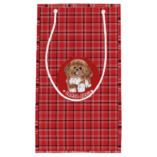 Lhasa Apso dog Small Gift Bag