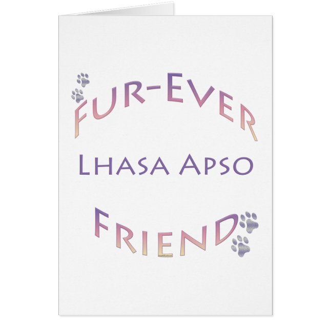Lhasa Apso Furever (Front)