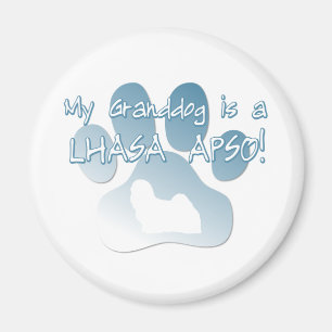 Lhasa Apso Granddog Magnet