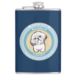 Lhasa Apso Hip Flask