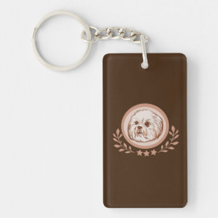 Lhasa Apso Key Ring