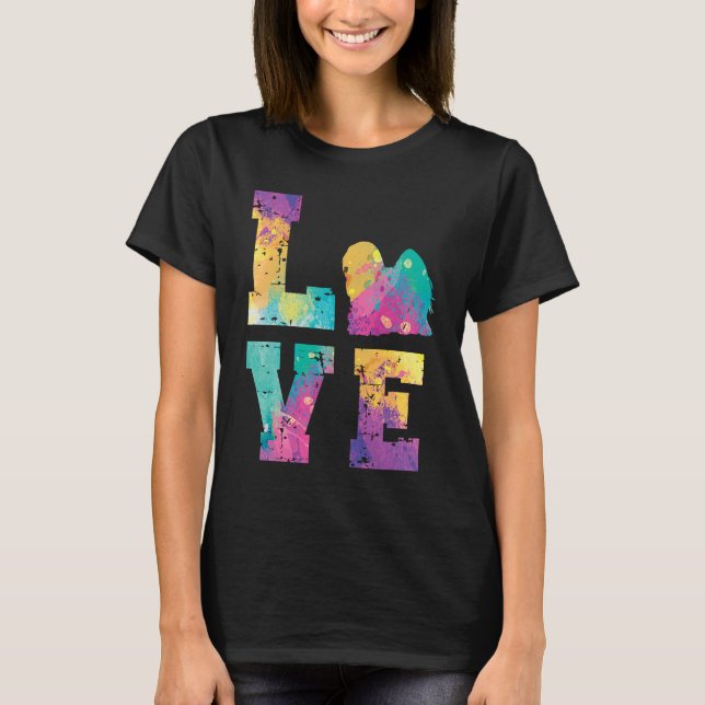 Lhasa Apso Love T-Shirt (Front)