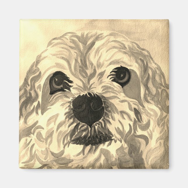 Lhasa Apso Magnet (Front)