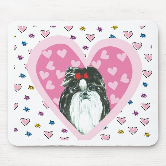 Lhasa Apso Mouse Mat (Front)