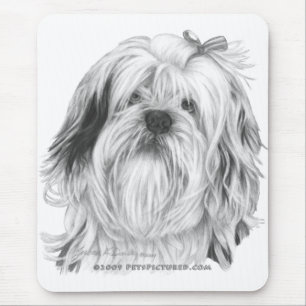 Lhasa Apso Mouse Mat