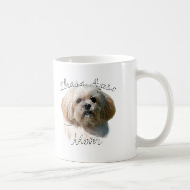 Lhasa Apso Mum 2 Coffee Mug (Right)