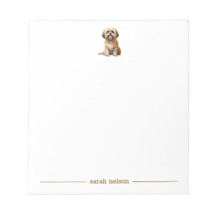 Lhasa Apso Personalized Notepad