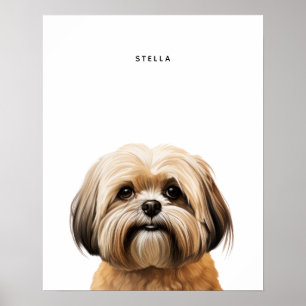 Lhasa Apso Personalized Print