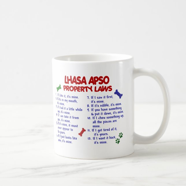 LHASA APSO Property Laws 2 Coffee Mug (Right)