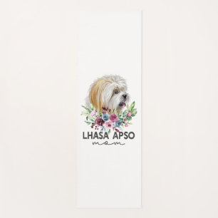 Lhasa Apso Shirt Gifts Dog Mum Yoga Mat