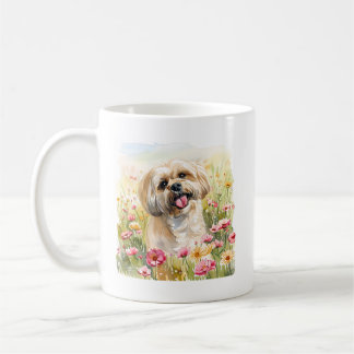 Lhasa Apso Watercolor Mug